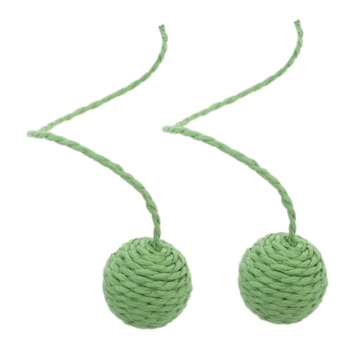 HOLIDYOYO 2 Stück Ersatzball Für Katzenklettergerüst Katzenspielzeug Für Wohnungskatzen Katzenkratzer Kätzchen Kratzbaum Für Katzenbälle Ersatz Für Kratzbaumpfosten Green Papier HOLIDYOYO 2 Stück Ersatzball Für Katzenklettergerüst Katzenspielzeug Für Wohnungskatzen Katzenkratzer Kätzchen Kratzbaum Für Katzenbälle Ersatz Für Kratzbaumpfosten Green Papier von HOLIDYOYO