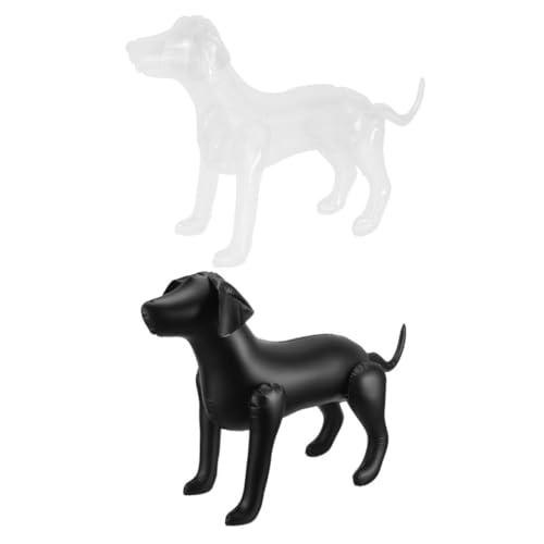 HOLIDYOYO 2 Stück Haustierbekleidungsmodell Ausstellungsmodell für Hundekleidung Schaufensterpuppen stehendes Modell hundezubehör haustierbedarf Ausstellungsmodell für Haustierbekleidung PVC von HOLIDYOYO