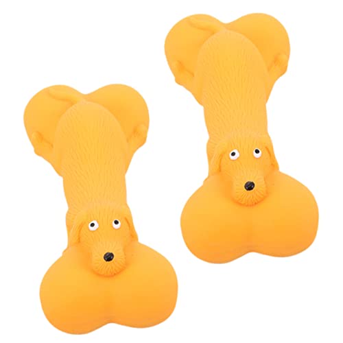HOLIDYOYO 2 Stück Hund Sprechendes Hundespielzeug Für Kauspielzeug Zahnen Welpe Quietschen Hunde-Action- Zähne Klein Spielzeughunde Hund Lustiges Emulsion HOLIDYOYO 2 Stück Hund Sprechendes Hundespielzeug Für Kauspielzeug Zahnen Welpe Quietschen Hunde-Action- Zähne Klein Spielzeughunde Hund Lustiges Emulsion von HOLIDYOYO