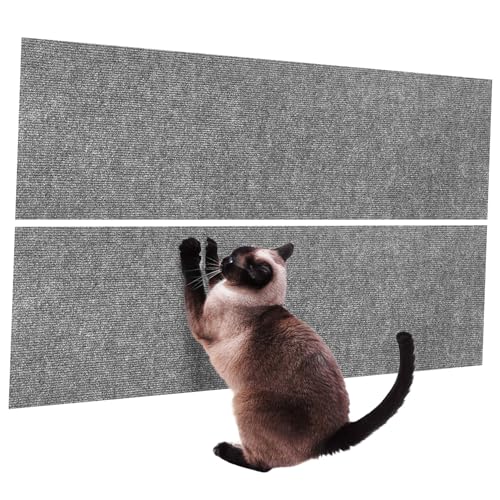 HOLIDYOYO 2 Stück Klettermatte Für Katzen Türrahmenschutz Für Katzenkratzer Katzenzubehör Couch-katzenkratzschutz Kratzbaumteppich Für Katzen Kletternder Katzenkratzer Polyester Grey HOLIDYOYO 2 Stück Klettermatte Für Katzen Türrahmenschutz Für Katzenkratzer Katzenzubehör Couch-katzenkratzschutz Kratzbaumteppich Für Katzen Kletternder Katzenkratzer Polyester Grey von HOLIDYOYO