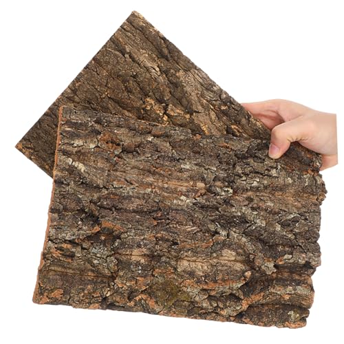 HOLIDYOYO 2 Stück Korkrinde für Reptilien Dekorative Kletterplattform für Terrarium für Schildkröten Eidechsen und Schlangen Natürliche HOLIDYOYO 2 Stück Korkrinde für Reptilien Dekorative Kletterplattform für Terrarium für Schildkröten Eidechsen und Schlangen Natürliche von HOLIDYOYO