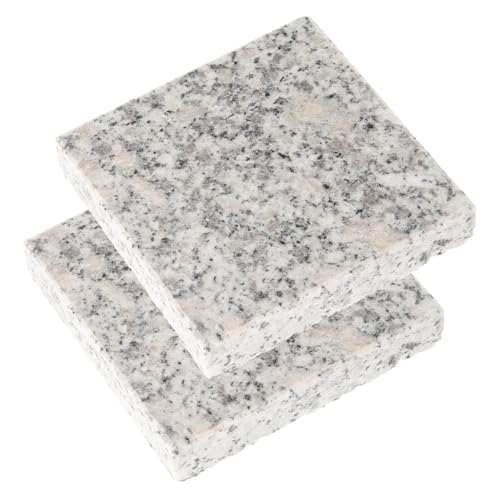 HOLIDYOYO 2 Stück Marmor kühlmatte für Hamster Kaninchen Chinchilla Langlebiges Kratzfestes Kühlbett mit Physikalischer Wärmeableitung Umweltfreundlich für Sommerhaustiere von HOLIDYOYO