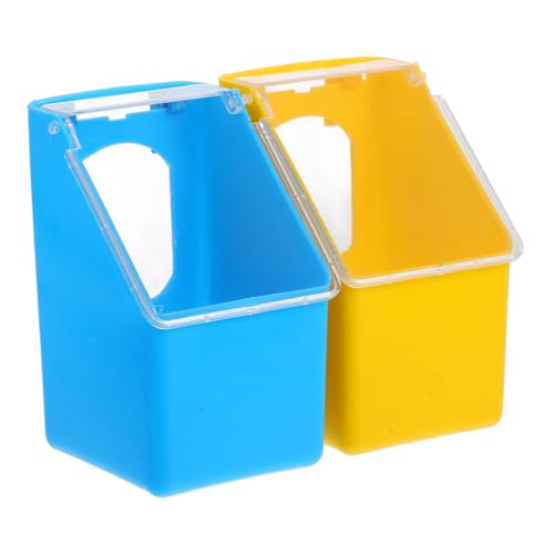 HOLIDYOYO 2 Stück Multifunktionale Taubenfütterungsschalen Kreative Einfach zu Reinigende Futterstation für Tauben und Andere Haustiere für Vogelkäfige Blau und Gelb HOLIDYOYO 2 Stück Multifunktionale Taubenfütterungsschalen Kreative Einfach zu Reinigende Futterstation für Tauben und Andere Haustiere für Vogelkäfige Blau und Gelb von HOLIDYOYO