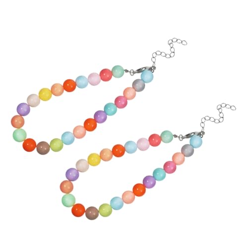 HOLIDYOYO 2 Stück Perlen Hundehalsband für Kleine Hunde Verstellbares Candy Farben Halsband aus Weichem Material Strapazierfähiges Leichtes Schmuckstück für Alltag Party Fotoshootings HOLIDYOYO 2 Stück Perlen Hundehalsband für Kleine Hunde Verstellbares Candy Farben Halsband aus Weichem Material Strapazierfähiges Leichtes Schmuckstück für Alltag Party Fotoshootings von HOLIDYOYO