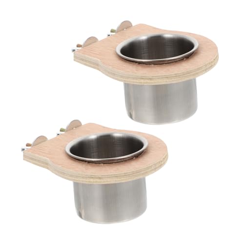 HOLIDYOYO 2 Stück Teiliges Futter und Wassernapf Hängend für Vogelkäfig Robust und Geeignet für Papageien Wellensittiche und Andere Ziervögel Einfach zu Befestigen und Auslaufsicher HOLIDYOYO 2 Stück Teiliges Futter und Wassernapf Hängend für Vogelkäfig Robust und Geeignet für Papageien Wellensittiche und Andere Ziervögel Einfach zu Befestigen und Auslaufsicher von HOLIDYOYO