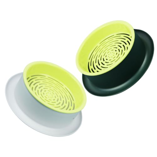 HOLIDYOYO 2 Teiliges Erdloses Hydrokultur Katzengras Set Katzenbecher Katzenminze Katzenminzenspray Katzennapf Katzentasse Nassfutter Für Katzen Katzenfutternapf Katzen von HOLIDYOYO