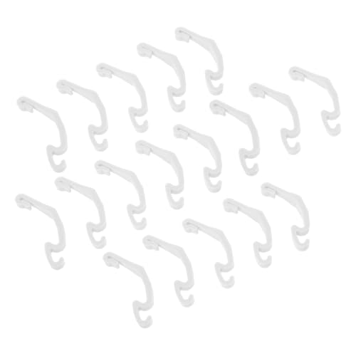 HOLIDYOYO 20pcs Kaninchen Hamster Käfig Seitennetzer Tierkäfiganschlüsse Sichern Kleine Tiergehäuse Clips Für Hamster Kaninchenvogel Chinchilla von HOLIDYOYO