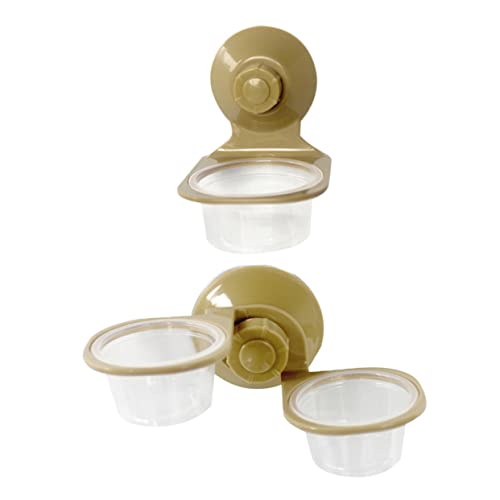 HOLIDYOYO 2Stücke Hängende Reptilien Fütterungsschale Wassernapf Für Eidechsen Schildkröten Hochtemperaturbeständiges Material Transparente Für Kleine Haustiere HOLIDYOYO 2Stücke Hängende Reptilien Fütterungsschale Wassernapf Für Eidechsen Schildkröten Hochtemperaturbeständiges Material Transparente Für Kleine Haustiere von HOLIDYOYO