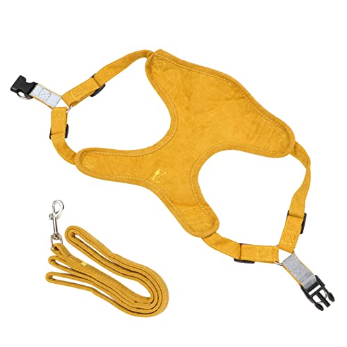 HOLIDYOYO 2Stücke Haustiergeschirr Mit Verstellbarem Atmungsaktive Weste Für Und Outdoor Aktivitäten Und Bequem von HOLIDYOYO