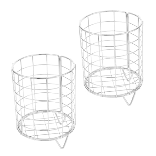 HOLIDYOYO 2Stücke Metall Kaninchenfutterstation Robuster Futterspender Für Heu Platzsparend Für Meerschweinchen Und Andere Kleintiere Im Käfig von HOLIDYOYO