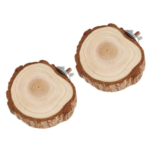 HOLIDYOYO 2 Stück Holz Vogel Spielzeug Plattform für Papageien und Kleintiere Interessante Kletter und Spielbretter Vogelkäfig Zubehör für Hamster Chinchillas und Wellensittiche HOLIDYOYO 2 Stück Holz Vogel Spielzeug Plattform für Papageien und Kleintiere Interessante Kletter und Spielbretter Vogelkäfig Zubehör für Hamster Chinchillas und Wellensittiche von HOLIDYOYO
