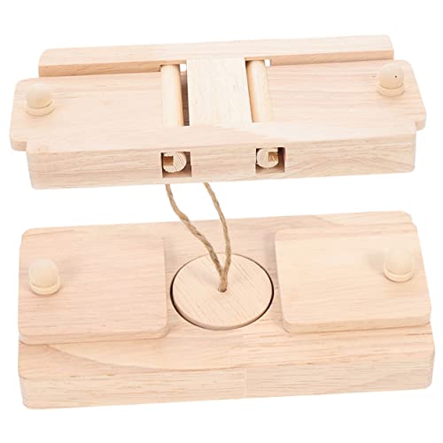 HOLIDYOYO 2Stücke Teiliges Hamster Versteckspielzeug aus Holz Interaktive Futterspielzeuge für Hamsterkäfig Dekoration für Kleintiere Kauspielzeug für Hamster und Rennmäuse HOLIDYOYO 2Stücke Teiliges Hamster Versteckspielzeug aus Holz Interaktive Futterspielzeuge für Hamsterkäfig Dekoration für Kleintiere Kauspielzeug für Hamster und Rennmäuse von HOLIDYOYO
