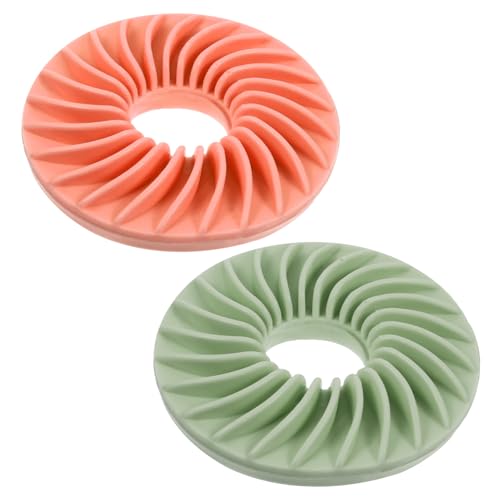 HOLIDYOYO 2Stücke Teiliges Haustier Slow Feeder Pinkes Hundefutterspielzeug zur Langsamer Fütterung Vermeidung von Überessen und Verbesserung Verdauung für Welpen HOLIDYOYO 2Stücke Teiliges Haustier Slow Feeder Pinkes Hundefutterspielzeug zur Langsamer Fütterung Vermeidung von Überessen und Verbesserung Verdauung für Welpen von HOLIDYOYO
