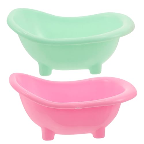 HOLIDYOYO 2Stücke Vogelbadewanne für Sittiche Papageien Duschbox Käfig Badewanne Praktische und Sichere Badewanne für Tägliche Vogelpflege von HOLIDYOYO