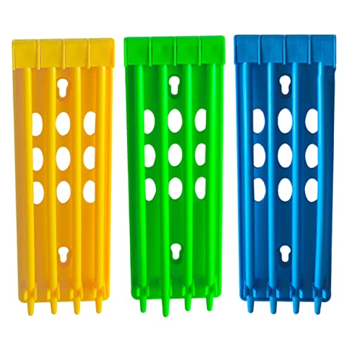HOLIDYOYO 3 Stück Taubenringständer Knöchel Beinringe für Brieftauben für Taube Taubenzubehör Fußringhalter Rahmen halterungen für regalbretter Taubenbandhalter Halter für Vogelringe Plastik von HOLIDYOYO