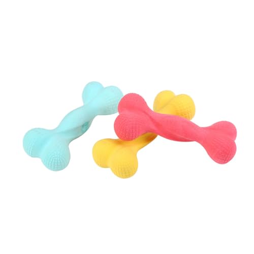 HOLIDYOYO 3 Stück Teiliges Hundespielzeug Kauspielzeug Kauknochen mit Milchgeschmack Langlebig und Sicher für Welpen und Kleine bis Mittlere Hunde Fördert Zahnpflege und Zufällige Farbe HOLIDYOYO 3 Stück Teiliges Hundespielzeug Kauspielzeug Kauknochen mit Milchgeschmack Langlebig und Sicher für Welpen und Kleine bis Mittlere Hunde Fördert Zahnpflege und Zufällige Farbe von HOLIDYOYO