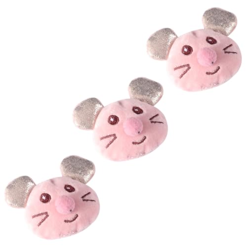 HOLIDYOYO 3 Stück Teiliges Katzenspielzeug Plüsch Mäuse Simulation Interaktives Beißspielzeug für Kätzchen zur Zahnpflege und Beschäftigung Wohnungskatzen von HOLIDYOYO