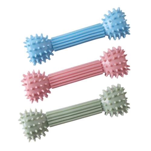 HOLIDYOYO 3Stücke Teiliges Hundezahnreinigungs Spielzeugset aus TPR Interaktives Kauspielzeug für Gesunde Zähne und Spielspaß bei Hunden für Haustierbesitzer HOLIDYOYO 3Stücke Teiliges Hundezahnreinigungs Spielzeugset aus TPR Interaktives Kauspielzeug für Gesunde Zähne und Spielspaß bei Hunden für Haustierbesitzer von HOLIDYOYO