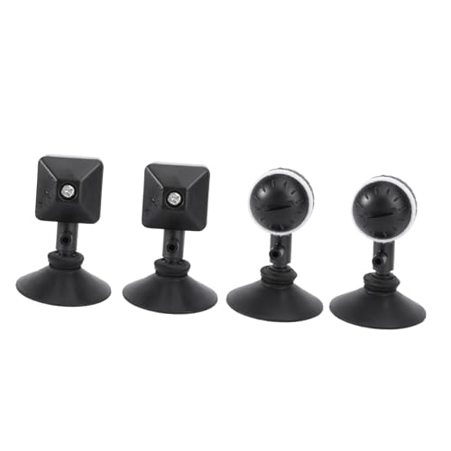 HOLIDYOYO 4 Stück Aquarium Sauerstoffstein mit Saugnapf Feine Blasen Diffusor für Bessere Sauerstoffversorgung Langlebiges Kunststoffmaterial Passend für Fischbecken und Aquarien von HOLIDYOYO