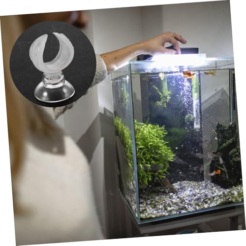HOLIDYOYO 4 Stück Feeder Tube Clips mit Saugnapf Weiße Aquarium Wasserrohrhalter Innenmaß Flexibel Einstellbare Halterung für Aquarien und Glasflächen Schonendes Material für Fische HOLIDYOYO 4 Stück Feeder Tube Clips mit Saugnapf Weiße Aquarium Wasserrohrhalter Innenmaß Flexibel Einstellbare Halterung für Aquarien und Glasflächen Schonendes Material für Fische von HOLIDYOYO