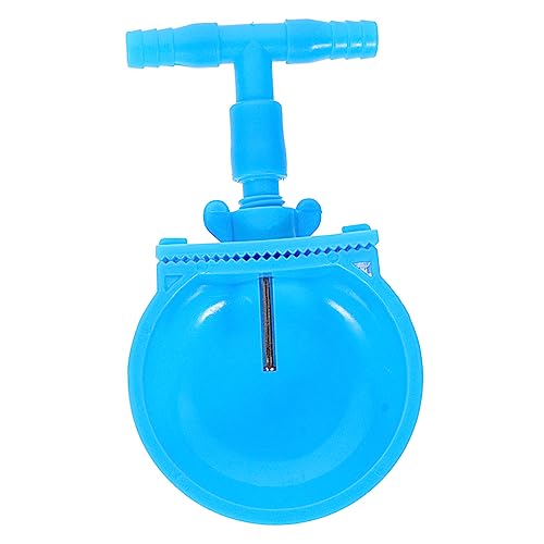 HOLIDYOYO 4 Stück Kaninchentrinker wasserspender für Hunde Schüsseln Küken Brunnen Hydro Bausatz hasentrinkflaschen trinkflasche Hasen Wasserschale Wasserbehälter für Kaninchen Plastik Blue von HOLIDYOYO