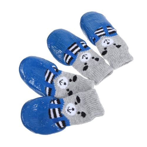 HOLIDYOYO 4 Stück wasserdichte rutschfeste Hundeschuhe mit Pfotenschutz Atmungsaktive Hundesocken für Kleine bis Große Senioren Hunde für Outdoor Aktivitäten und Heiße Gehwege HOLIDYOYO 4 Stück wasserdichte rutschfeste Hundeschuhe mit Pfotenschutz Atmungsaktive Hundesocken für Kleine bis Große Senioren Hunde für Outdoor Aktivitäten und Heiße Gehwege von HOLIDYOYO