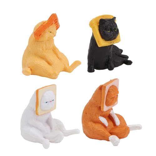 HOLIDYOYO 4Stücke Entzückendes Katzenkopfzubehör Getoastete Für Katzen Niedliches Katzenspielzeug Für Fotos Gemischte Farben HOLIDYOYO 4Stücke Entzückendes Katzenkopfzubehör Getoastete Für Katzen Niedliches Katzenspielzeug Für Fotos Gemischte Farben von HOLIDYOYO