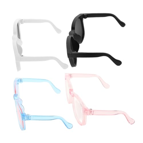 HOLIDYOYO 4Stücke Haustier Sonnenbrillen für Katzen Stylische Cosplay Brille und UV Schutz für Anlässe Komfortable Passform für Kleine HOLIDYOYO 4Stücke Haustier Sonnenbrillen für Katzen Stylische Cosplay Brille und UV Schutz für Anlässe Komfortable Passform für Kleine von HOLIDYOYO