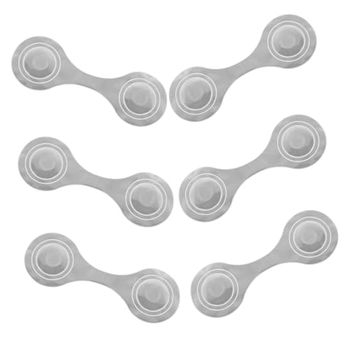 HOLIDYOYO 6 Stück Reflektierende Magnetclips Weiß Kompakte Warnreflektoren für Kleidung Schulranzen Hundegeschirre Langlebige PVC sicherheitsclips für Nachtläufe und Outdoor aktivitäten HOLIDYOYO 6 Stück Reflektierende Magnetclips Weiß Kompakte Warnreflektoren für Kleidung Schulranzen Hundegeschirre Langlebige PVC sicherheitsclips für Nachtläufe und Outdoor aktivitäten von HOLIDYOYO