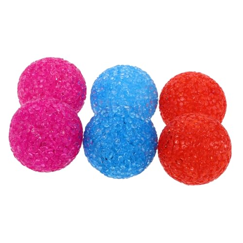 HOLIDYOYO 6Stücke Katzenball Mit Glocke Teiliges Interaktives Für Kätzchen Große Farblich Zufällige Kugeln Zur Stimulation Jagdinstinkts Für Gesunde Bewegung HOLIDYOYO 6Stücke Katzenball Mit Glocke Teiliges Interaktives Für Kätzchen Große Farblich Zufällige Kugeln Zur Stimulation Jagdinstinkts Für Gesunde Bewegung von HOLIDYOYO