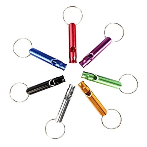 HOLIDYOYO 7 Stück Trainingspfeife Für Papageien Taube Wiederaufladbar Fuchs Furz Pfeifen Wanderpfeife Papageienpfeifen Haustier Vogelruf Glocke Hund Vogelpfeife Für Aluminiumlegierung von HOLIDYOYO