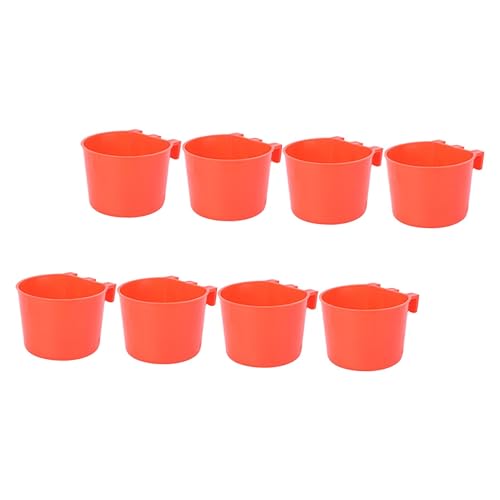HOLIDYOYO 8 Stück Teiliges Vogelkäfig Futter und Wassernäpfe Stabile Futterbehälter für Papageien Tauben Hühner und Kaninchen Abwaschbar und Einfach zu Befestigen Vielseitiges Zubehör für HOLIDYOYO 8 Stück Teiliges Vogelkäfig Futter und Wassernäpfe Stabile Futterbehälter für Papageien Tauben Hühner und Kaninchen Abwaschbar und Einfach zu Befestigen Vielseitiges Zubehör für von HOLIDYOYO