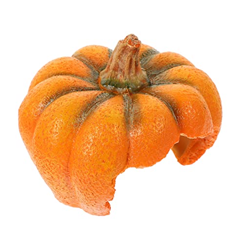 HOLIDYOYO Aquarienlandschaftskürbis Reptiliendekor Versteck Aquariumhöhle Terrarienlandschaft Requisit Pumpkin House Reptilien zubehör Echsenhöhle Reptilienhöhle aus Harz Kürbis- Orange HOLIDYOYO Aquarienlandschaftskürbis Reptiliendekor Versteck Aquariumhöhle Terrarienlandschaft Requisit Pumpkin House Reptilien zubehör Echsenhöhle Reptilienhöhle aus Harz Kürbis- Orange von HOLIDYOYO