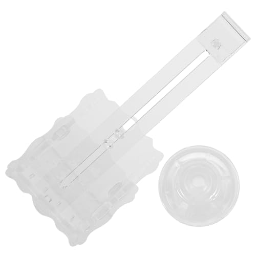 HOLIDYOYO Aquarium Pflanzenhalter Transparent Hängend mit Haken Aquatic Plant Cup für Fischbecken Wassergarten Dekoration Belüftet für Gesunde Wasserpflanzen Robust und Langlebig von HOLIDYOYO
