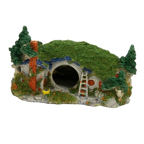 HOLIDYOYO Aquarium große Landschaftsgestaltung Aquarium versteck Aquarium Zubehör Aquarium-Ornament Aquariensteine ​​für Aquarien Panzer Fischtankverzierungen Dekorationen für Aquarien Harz von HOLIDYOYO