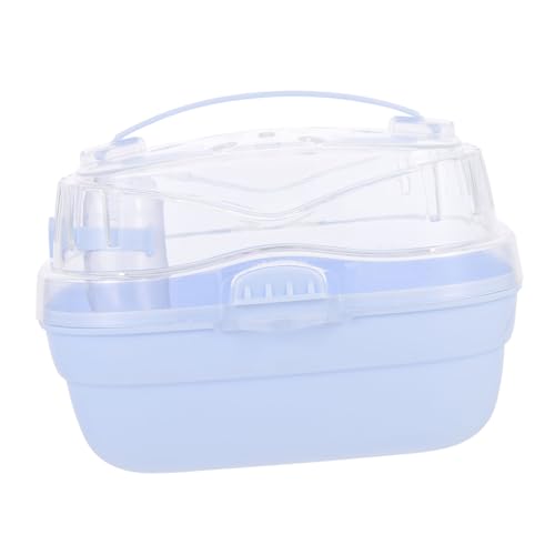 HOLIDYOYO Atmungsaktive Hamster Transportbox mit Traggriff Rotierendem Türdesign Geräumiger Kleintierkäfig für Hamster Igel und Kleine Haustiere Tragbarer und Sicherer Haustierkäfig für HOLIDYOYO Atmungsaktive Hamster Transportbox mit Traggriff Rotierendem Türdesign Geräumiger Kleintierkäfig für Hamster Igel und Kleine Haustiere Tragbarer und Sicherer Haustierkäfig für von HOLIDYOYO