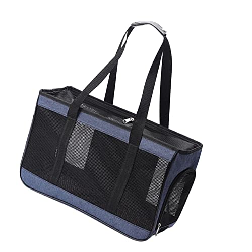 HOLIDYOYO Atmungsaktive Pet Carrying Pouch für Katzen und Kleine Hunde Outdoor Haustier Tragetasche mit Großem für Reisen Camping und Sightseeing Komfortabel und Leicht zu Tragen von HOLIDYOYO