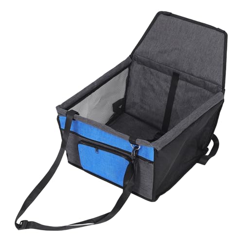 HOLIDYOYO Atmungsaktiver Wasserdichter Hundesitz fürs Auto mit Sicherheitsleine Tragbar Abnehmbar Geeignet für Kleine und Mittlere Hunde für Reisen und Ganzjährig Komfortabel von HOLIDYOYO