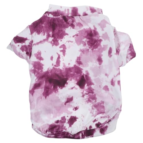 HOLIDYOYO Atmungsaktives Hundeshirt mit Kapuze Sommerliches Leichtes Welpen Sweatshirt Modisches Hundekleidungsstück für Kleine Hunde Wie Corgi und Chihuahua Farbverlaufendes Design S HOLIDYOYO Atmungsaktives Hundeshirt mit Kapuze Sommerliches Leichtes Welpen Sweatshirt Modisches Hundekleidungsstück für Kleine Hunde Wie Corgi und Chihuahua Farbverlaufendes Design S von HOLIDYOYO