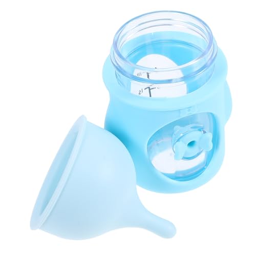 HOLIDYOYO Aufzuchtflasche für Haustiere mit Sichtbarer Tragbare Mini Fütterungsflasche für Neugeborene Kätzchen und Welpen zur Genauen Milchdosierung für Zuhause und Reisen von HOLIDYOYO