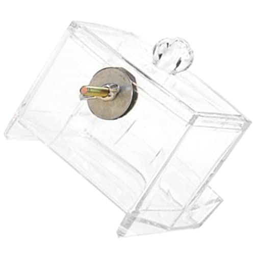 HOLIDYOYO Automatischer Hühnerfutterspender Transparente Futterbox für Rutin Hühner Großes Volumen Einfach zu Befüllen und Reinigen HOLIDYOYO Automatischer Hühnerfutterspender Transparente Futterbox für Rutin Hühner Großes Volumen Einfach zu Befüllen und Reinigen von HOLIDYOYO