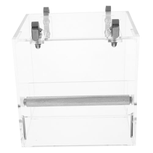 HOLIDYOYO Automatischer Vogel Futterspender aus Kunststoff Kleiner Futter und Wassernapf Einfache Reinigung Hängendes Design Geeignet für Papageien und Kleine Vögel Vogelkäfig Zubehör HOLIDYOYO Automatischer Vogel Futterspender aus Kunststoff Kleiner Futter und Wassernapf Einfache Reinigung Hängendes Design Geeignet für Papageien und Kleine Vögel Vogelkäfig Zubehör von HOLIDYOYO