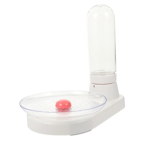 HOLIDYOYO Automatischer Wasserspender Für Haustiere Kompakter Trinkbrunnen Weiß Zu Reinigen Für Katzen Langlebig Für Täglichen Gebrauch von HOLIDYOYO