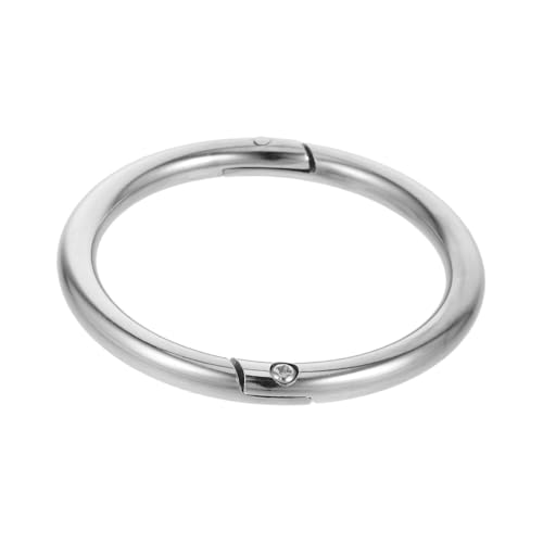 HOLIDYOYO Bullen Nasenring Bullen Nasenring Piercingringe Vieh Nasenring Vieh Handhabungswerkzeug Landwirtschaftliche Ausrüstung Rinder Nasenring Sicherer Kuh Traktionsstahl Nasenring von HOLIDYOYO