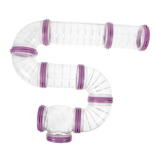 HOLIDYOYO DIY Hamstertunnel aus Robustem Kunststoff Erweiterbares Kleintier röhrensystem mit Klarem Design für Hamster Meerschweinchen Eichhörnchen Vielseitiges Käfigzubehör zum Verbinden HOLIDYOYO DIY Hamstertunnel aus Robustem Kunststoff Erweiterbares Kleintier röhrensystem mit Klarem Design für Hamster Meerschweinchen Eichhörnchen Vielseitiges Käfigzubehör zum Verbinden von HOLIDYOYO