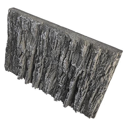 HOLIDYOYO Dekorative Hintergrundtafel Für Aquarien Steinoptik Zuschneidbar Für Terrarien Und Aquarien von HOLIDYOYO