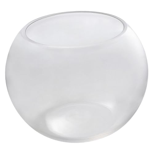 HOLIDYOYO Fischbecken aus Glas Panzer Aquarium Fischbecken Aquarien und riesiges Aquarium wasserpflanzen Aquarium Transparentes Aquarium Multifunktions-Aquarium Bürobedarf Gewöhnliches Glas von HOLIDYOYO
