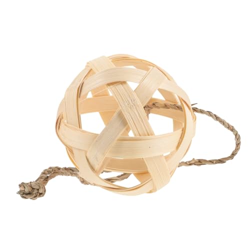 HOLIDYOYO Futterball aus Naturholz für Kaninchen und Kleintiere Verschleißfest zum Aufhängen im Käfig Interaktiver Futterspender für Hasen Hamster Meerschweinchen Chinchillas Fördert HOLIDYOYO Futterball aus Naturholz für Kaninchen und Kleintiere Verschleißfest zum Aufhängen im Käfig Interaktiver Futterspender für Hasen Hamster Meerschweinchen Chinchillas Fördert von HOLIDYOYO