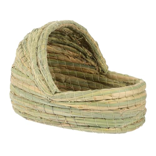 HOLIDYOYO Geflochtenes Legenest aus Natürlichem Stroh Gemütliches Schlafhaus für Kleine Hühner Kleines Sicheres Schlafhäuschen als Hühnerstall und Legeplatz HOLIDYOYO Geflochtenes Legenest aus Natürlichem Stroh Gemütliches Schlafhaus für Kleine Hühner Kleines Sicheres Schlafhäuschen als Hühnerstall und Legeplatz von HOLIDYOYO