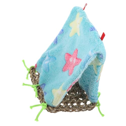 HOLIDYOYO Straw Woven Parrot Tent Nest Kreatives Vogelbett Für Schlaf Und Spiel -hängematte Für Papageien Und Andere Vögel Farben Und Designs Zufällig Ausgewählt von HOLIDYOYO